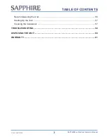 Preview for 5 page of Sapphire Audio SIIM15 Operator'S Manual