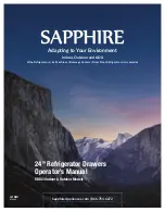 Sapphire Audio SRD24 Operator'S Manual preview