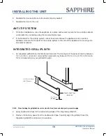 Preview for 19 page of Sapphire Audio SW15SZ Operator'S Manual