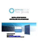 Preview for 1 page of Sapphire Solar SS265-280P/60 Installation Manual