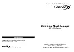 Preview for 2 page of Sarabec Neck Loops Quick Start Manual