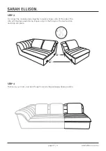 Preview for 3 page of SARAH ELLISON FLOAT ARMLESS MODULAR Assembly Instructions