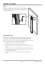 Предварительный просмотр 3 страницы SARAH ELLISON GABRIELLA Assembly Instructions