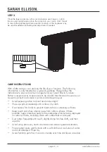 Preview for 3 page of SARAH ELLISON LIZA Assembly Instructions