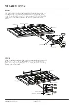 Preview for 2 page of SARAH ELLISON YOKO QUEEN BED Assembly Instructions Manual