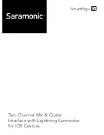 Saramonic SmartRig plus Di User Manual предпросмотр