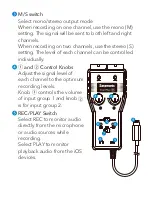 Предварительный просмотр 6 страницы Saramonic SmartRig plus Di User Manual