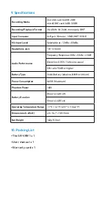 Предварительный просмотр 11 страницы Saramonic SR-VRM1 User Manual