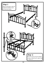 Preview for 3 page of Sareer Berry 4'6 Bed Assembly Instruction