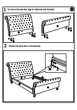 Предварительный просмотр 3 страницы Sareer Marina Bed Assembly Instructions Manual