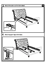 Предварительный просмотр 4 страницы Sareer Marina Bed Assembly Instructions Manual