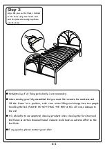 Предварительный просмотр 4 страницы Sareer Nava 3' Bed Assembly Instruction