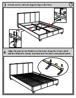 Предварительный просмотр 4 страницы Sareer Prado Bed Assembly Instructions