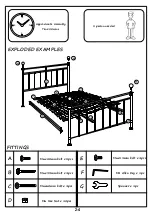 Предварительный просмотр 2 страницы Sareer Reggie 4'6 Bed Assembly Instruction