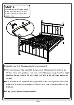 Предварительный просмотр 4 страницы Sareer Reggie 4'6 Bed Assembly Instruction