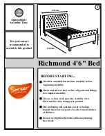 Sareer Richmond Assembly Instructions предпросмотр