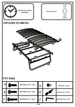 Предварительный просмотр 2 страницы Sareer Sareer 3' Underbed Assembly Instruction