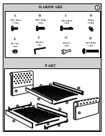 Preview for 2 page of Sareer Selina 3' Bed with Trundle Manual