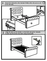 Preview for 3 page of Sareer Selina 3' Bed with Trundle Manual