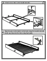 Preview for 4 page of Sareer Selina 3' Bed with Trundle Manual