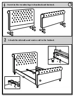 Предварительный просмотр 3 страницы Sareer Selina 4'6 Bed Assembly Instructions