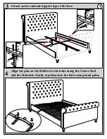 Предварительный просмотр 4 страницы Sareer Selina 4'6 Bed Assembly Instructions