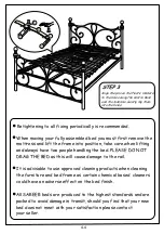 Предварительный просмотр 4 страницы Sareer Sherry Assembly Instructions