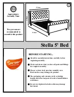 Предварительный просмотр 1 страницы Sareer Stella Assembly Instructions