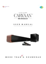 Saregama CARVAAN MUSICBAR User Manual preview