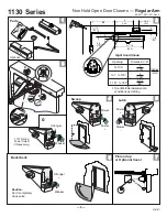 Preview for 2 page of Sargent 1130 Series Installation Instructions Manual