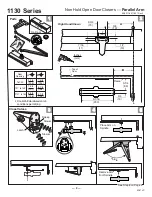 Preview for 3 page of Sargent 1130 Series Installation Instructions Manual