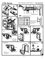 Preview for 5 page of Sargent 1130 Series Installation Instructions Manual