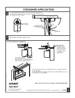 Preview for 3 page of Sargent 1431 series Installation Instructions Manual