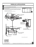 Preview for 4 page of Sargent 1431 series Installation Instructions Manual