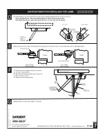 Preview for 7 page of Sargent 1431 series Installation Instructions Manual