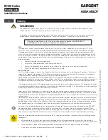 Предварительный просмотр 3 страницы Sargent ASSA ABLOY 7900 Installation Instructions Manual