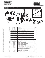 Предварительный просмотр 6 страницы Sargent ASSA ABLOY 7900 Installation Instructions Manual