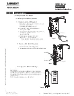 Предварительный просмотр 8 страницы Sargent ASSA ABLOY 7900 Installation Instructions Manual