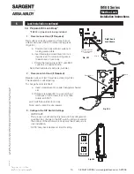 Предварительный просмотр 10 страницы Sargent ASSA ABLOY 7900 Installation Instructions Manual