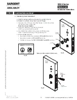 Предварительный просмотр 12 страницы Sargent ASSA ABLOY 7900 Installation Instructions Manual