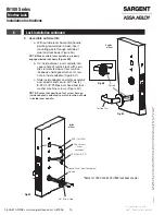 Предварительный просмотр 13 страницы Sargent ASSA ABLOY 7900 Installation Instructions Manual