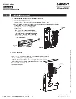 Предварительный просмотр 17 страницы Sargent ASSA ABLOY 7900 Installation Instructions Manual