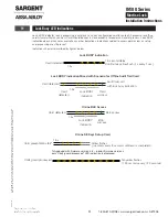 Предварительный просмотр 22 страницы Sargent ASSA ABLOY 7900 Installation Instructions Manual