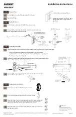 Предварительный просмотр 2 страницы Sargent ASSA ABLOY 8800 Series Installation Instructions