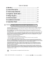 Preview for 2 page of Sargent ASSA ABLOY Harmony Series Installation Instructions Manual