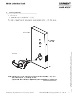 Preview for 9 page of Sargent Assa Abloy IN120 Installation Instructions Manual