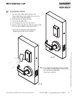 Preview for 19 page of Sargent Assa Abloy IN120 Installation Instructions Manual