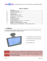 Предварительный просмотр 2 страницы Sargent Caravan Reversing Camera Kit User Manual