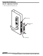 Предварительный просмотр 13 страницы Sargent H1 Installation Instructions Manual