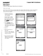 Preview for 24 page of Sargent Passport 1000 PG Installation Instructions Manual